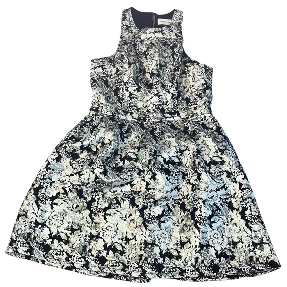 Abercrombie and Fitch brocade fit and flare dress - Picture 1 of 4